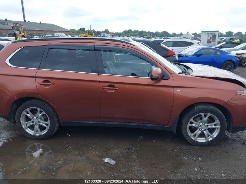 2014 Mitsubishi Outlander VIN: JA4JZ4AXXEZ602012 Lot: 12103320