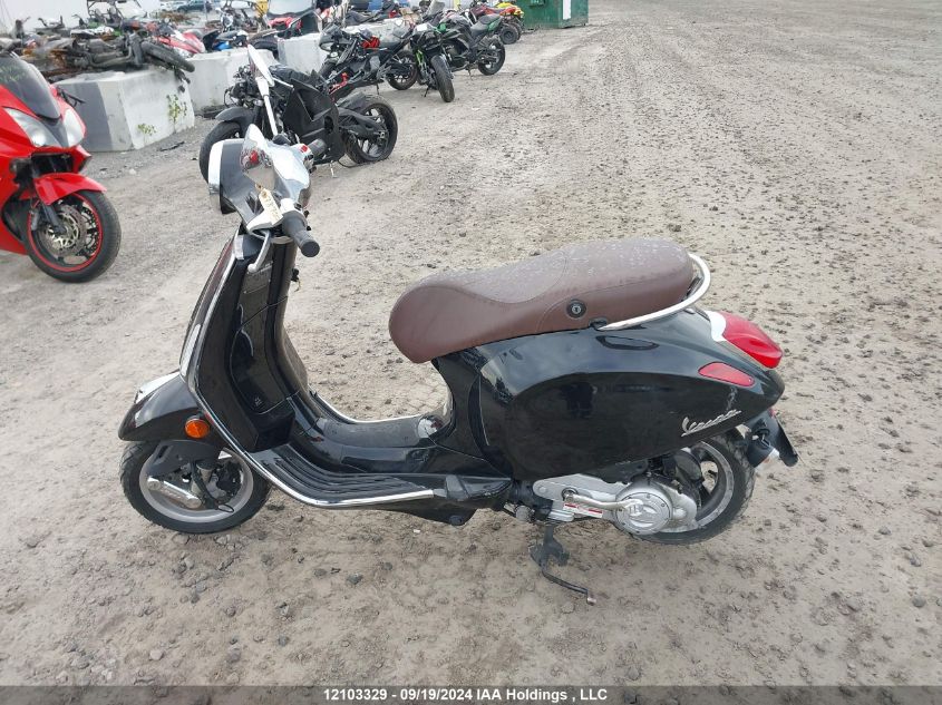 2018 Vespa Primavera 50 4V Ie VIN: ZAPC536B3J5103327 Lot: 12103329