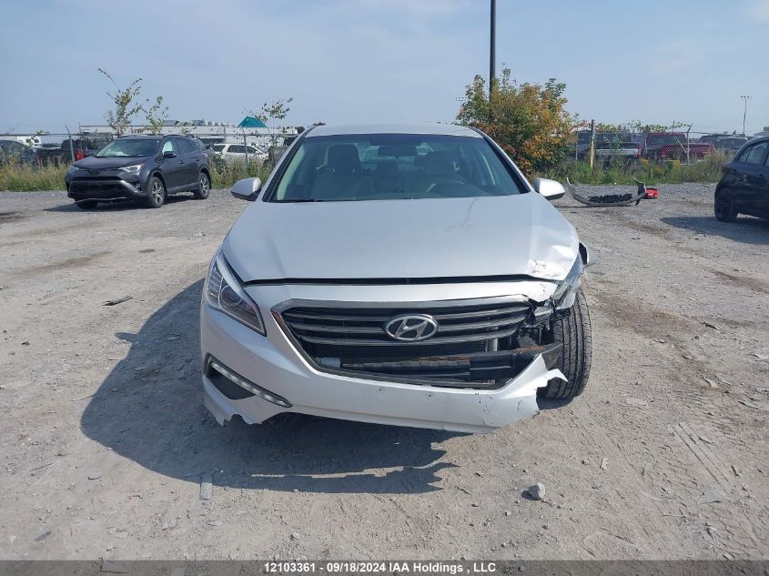 2015 Hyundai Sonata Se VIN: 5NPE24AF3FH070727 Lot: 12103361