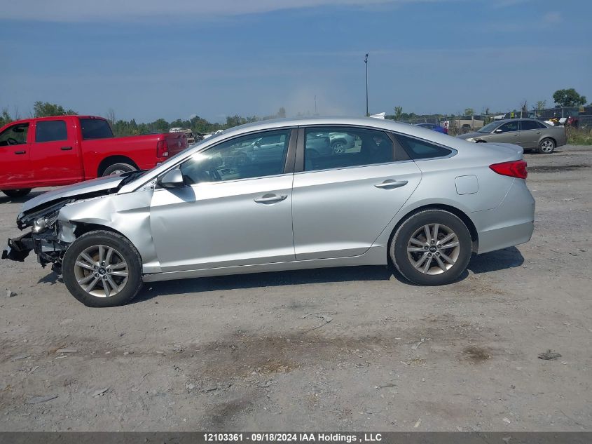 2015 Hyundai Sonata Se VIN: 5NPE24AF3FH070727 Lot: 12103361