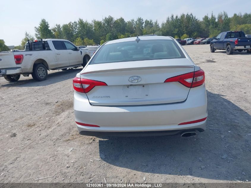 2015 Hyundai Sonata Se VIN: 5NPE24AF3FH070727 Lot: 12103361