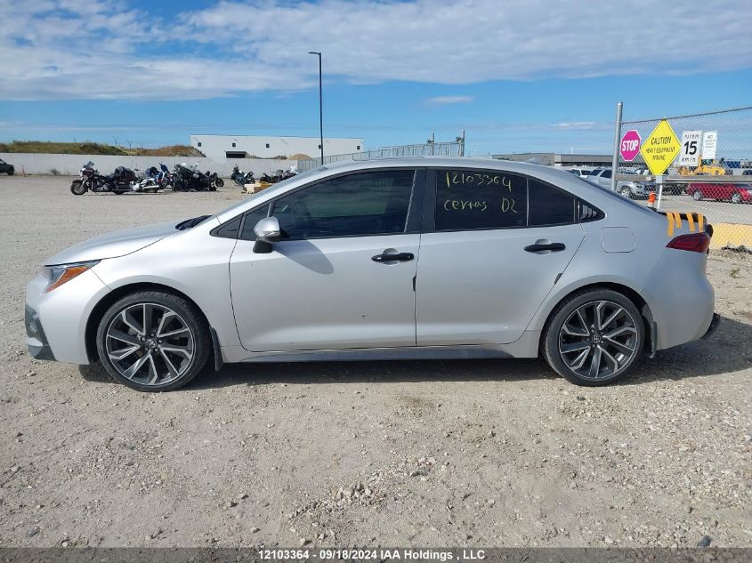 2022 Toyota Corolla Se VIN: 5YFB4MBE0NP126546 Lot: 12103364