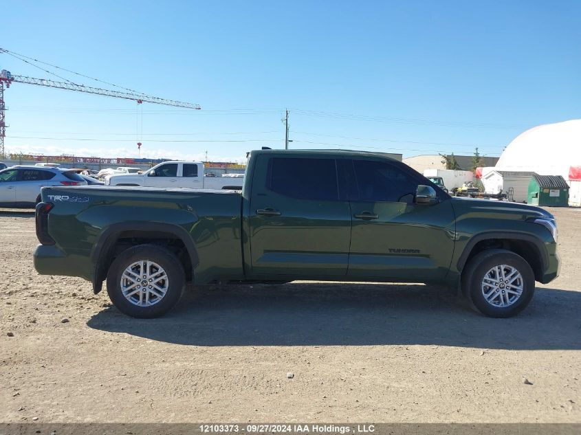 2022 Toyota Tundra Crewmax Sr5 VIN: 5TFLA5EC7NX005947 Lot: 12103373