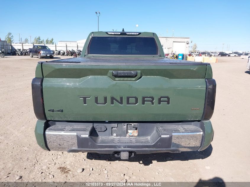 2022 Toyota Tundra Crewmax Sr5 VIN: 5TFLA5EC7NX005947 Lot: 12103373