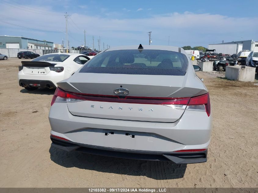 2022 Hyundai Elantra Sel VIN: KMHLM4AG8NU267662 Lot: 12103382