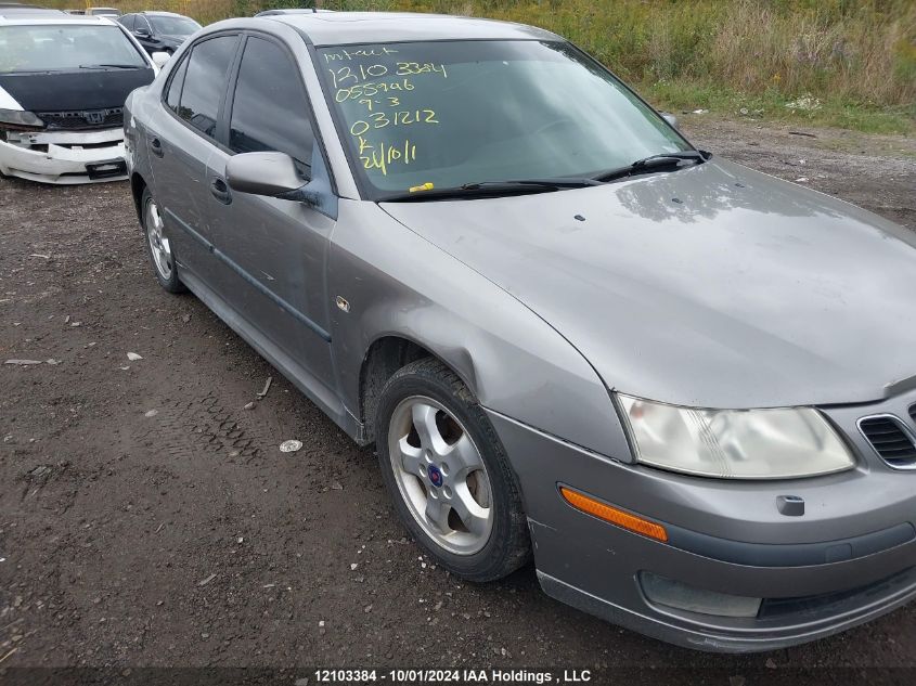 2005 Saab 9-3 VIN: YS3FB45S351031212 Lot: 12103384