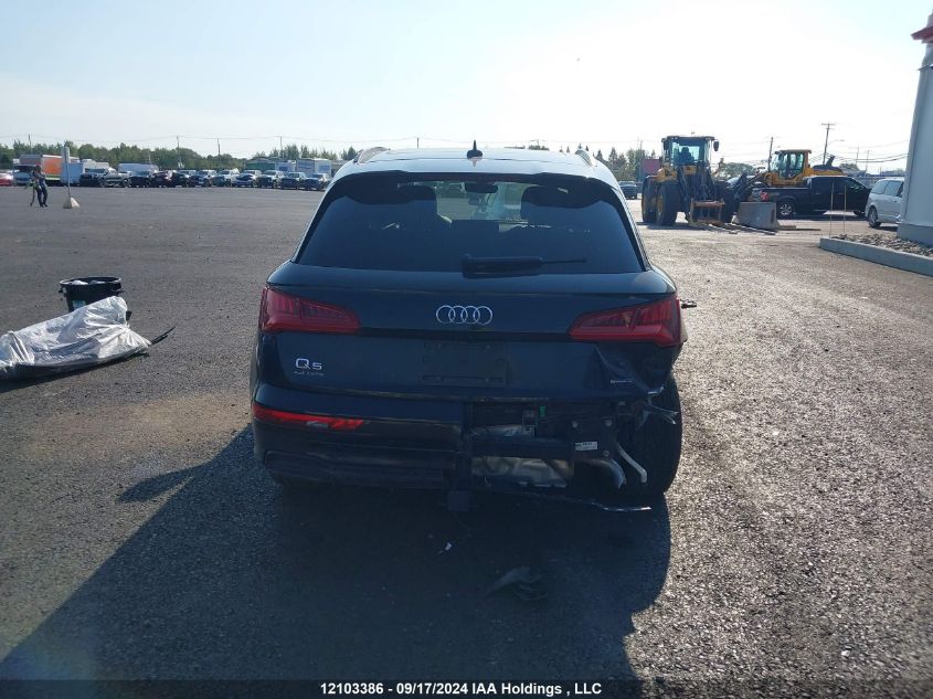 2020 Audi Q5 VIN: WA1ENAFY9L2080041 Lot: 12103386