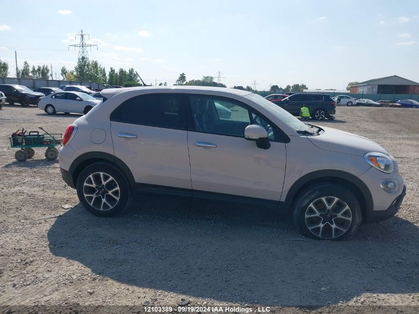 2016 Fiat 500X Trekking VIN: ZFBCFYCT4GP360005 Lot: 12103389