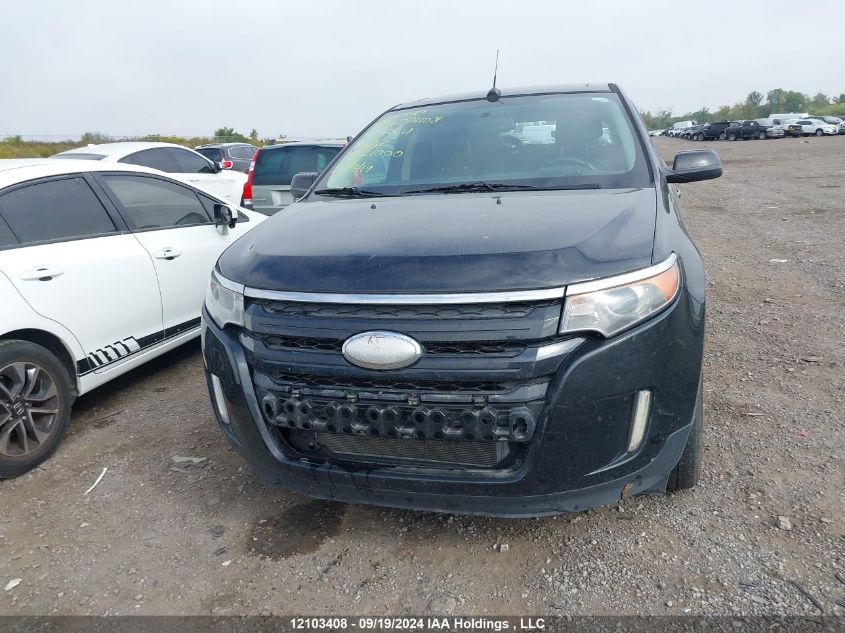 2014 Ford Edge Sel VIN: 2FMDK3JC5EBA21000 Lot: 12103408