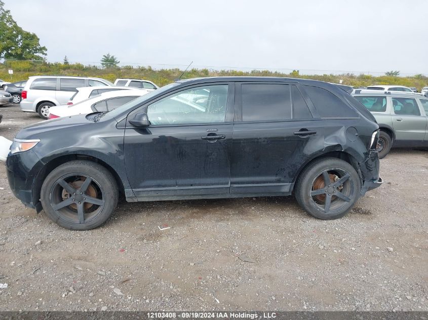 2014 Ford Edge Sel VIN: 2FMDK3JC5EBA21000 Lot: 12103408