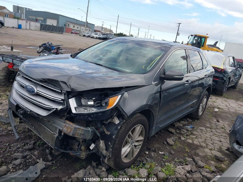 2018 Ford Edge Sel VIN: 2FMPK4J87JBB13900 Lot: 12103430