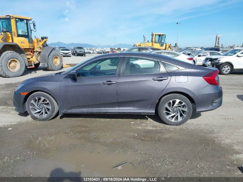 2018 Honda Civic Lx VIN: 2HGFC2F69JH025941 Lot: 12103431