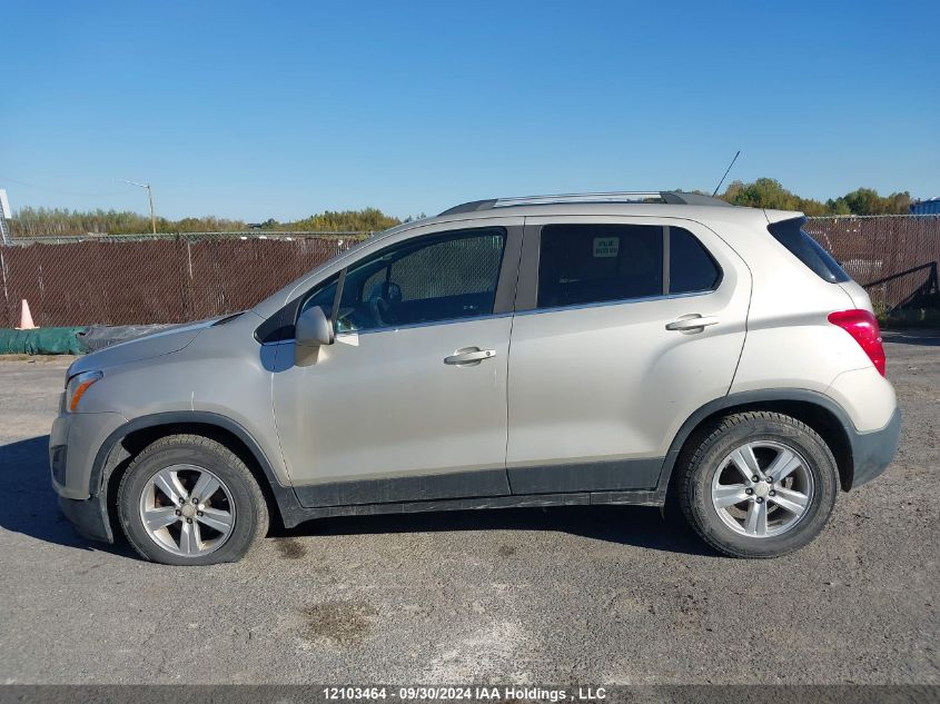 2016 Chevrolet Trax VIN: 3GNCJLSB2GL270958 Lot: 12103464