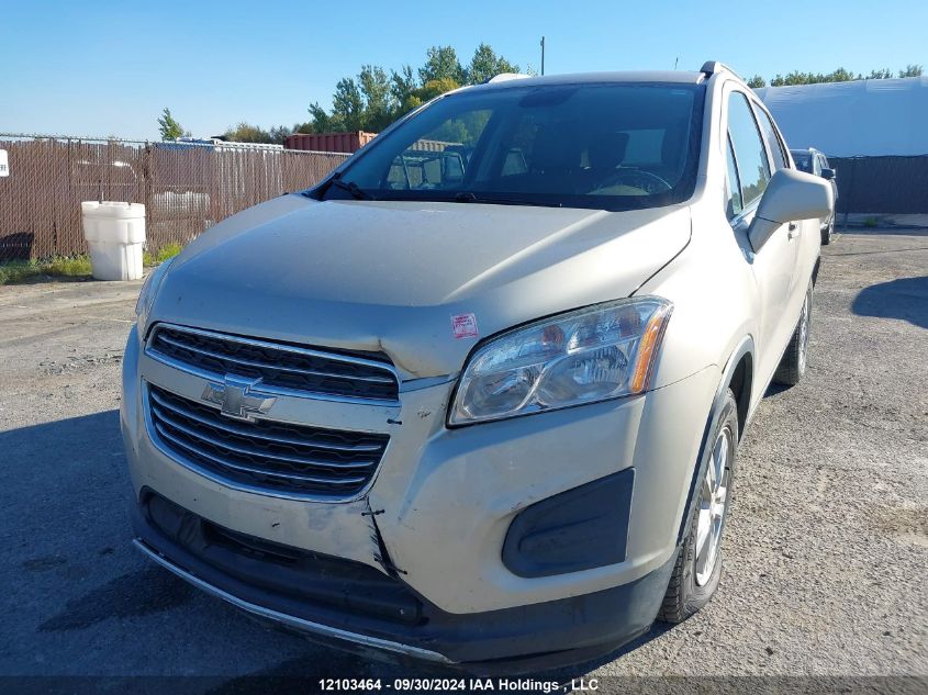 2016 Chevrolet Trax VIN: 3GNCJLSB2GL270958 Lot: 12103464