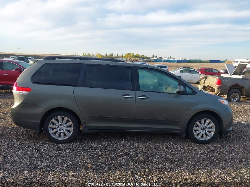 2011 Toyota Sienna Xle/Limited VIN: 5TDDK3DC9BS010074 Lot: 12103472