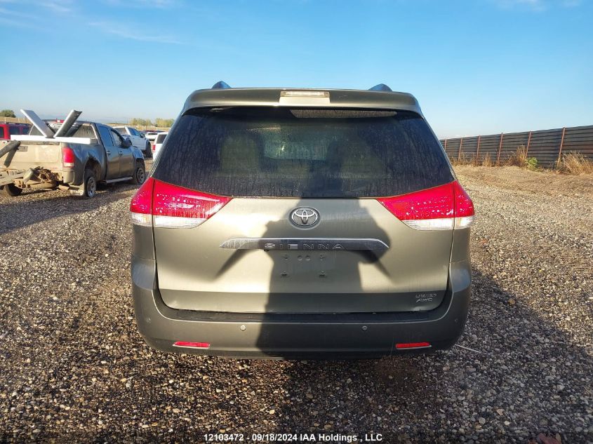 2011 Toyota Sienna Xle/Limited VIN: 5TDDK3DC9BS010074 Lot: 12103472