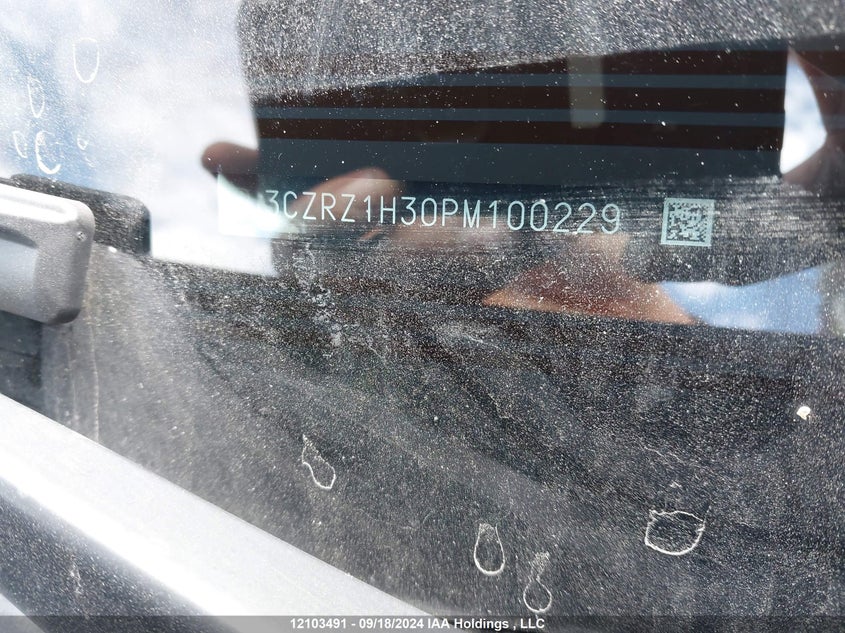 2023 Honda Hr-V VIN: 3CZRZ1H30PM100229 Lot: 12103491