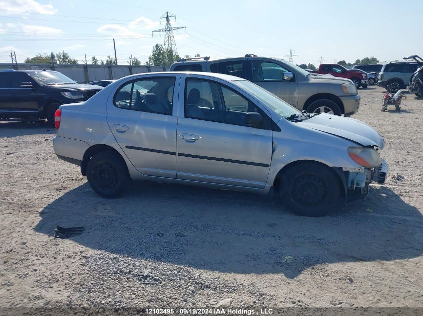 2001 Toyota Echo VIN: JTDBT123810144393 Lot: 12103495