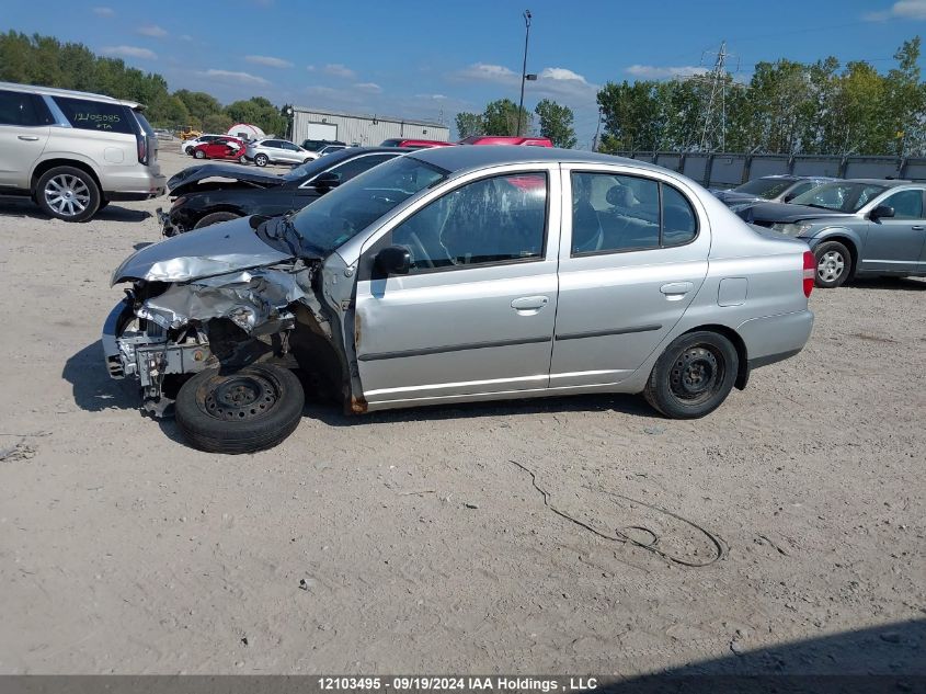 2001 Toyota Echo VIN: JTDBT123810144393 Lot: 12103495