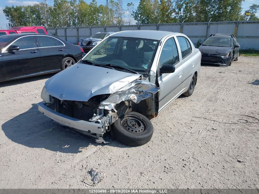 2001 Toyota Echo VIN: JTDBT123810144393 Lot: 12103495