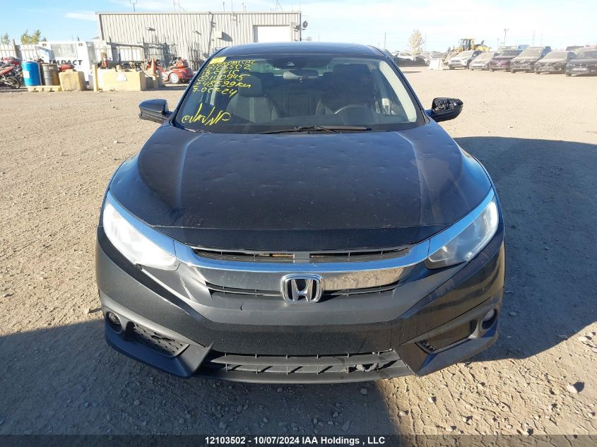 2018 Honda Civic VIN: 2HGFC1F48JH100945 Lot: 12103502