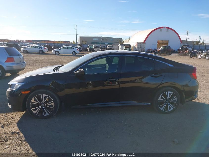 2018 Honda Civic VIN: 2HGFC1F48JH100945 Lot: 12103502