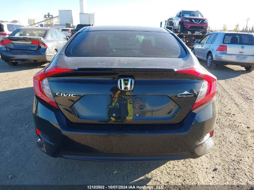 2018 Honda Civic VIN: 2HGFC1F48JH100945 Lot: 12103502