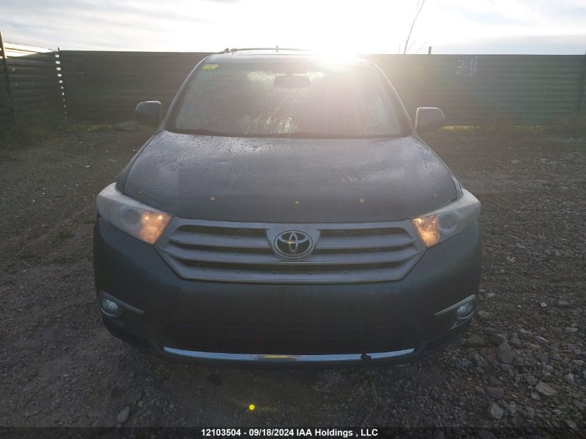 2011 Toyota Highlander V6 VIN: 5TDBK3EH7BS047206 Lot: 12103504