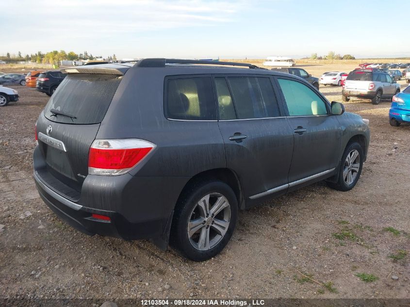 2011 Toyota Highlander V6 VIN: 5TDBK3EH7BS047206 Lot: 12103504