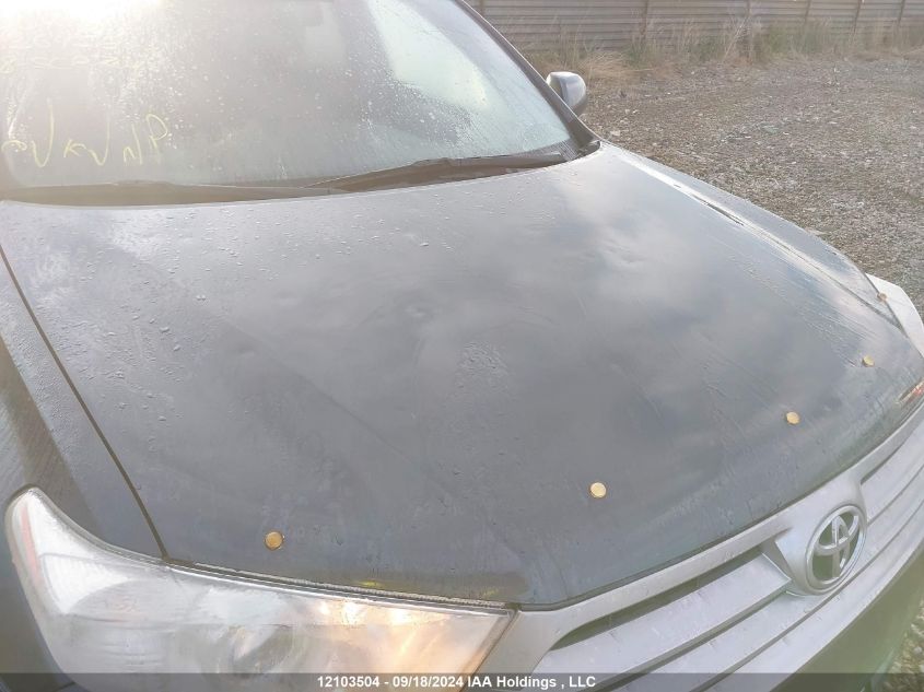 2011 Toyota Highlander V6 VIN: 5TDBK3EH7BS047206 Lot: 12103504