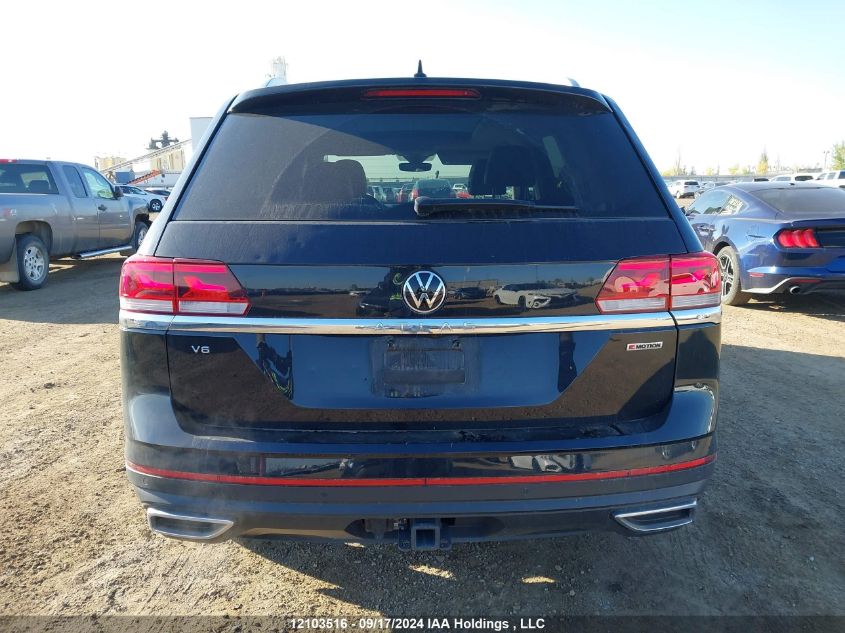 2022 Volkswagen Atlas VIN: 1V2BR2CA2NC558810 Lot: 12103516