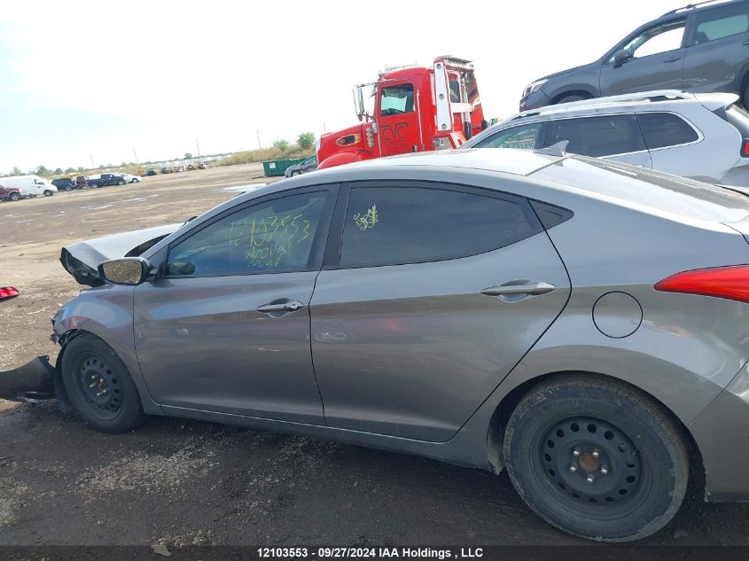 5NPDH4AE7DH288572 2013 Hyundai Elantra Limited