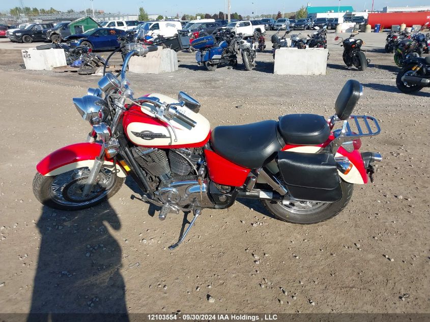 1997 Honda Vt1100 C2 VIN: 1HFSC3259VA200179 Lot: 12103554