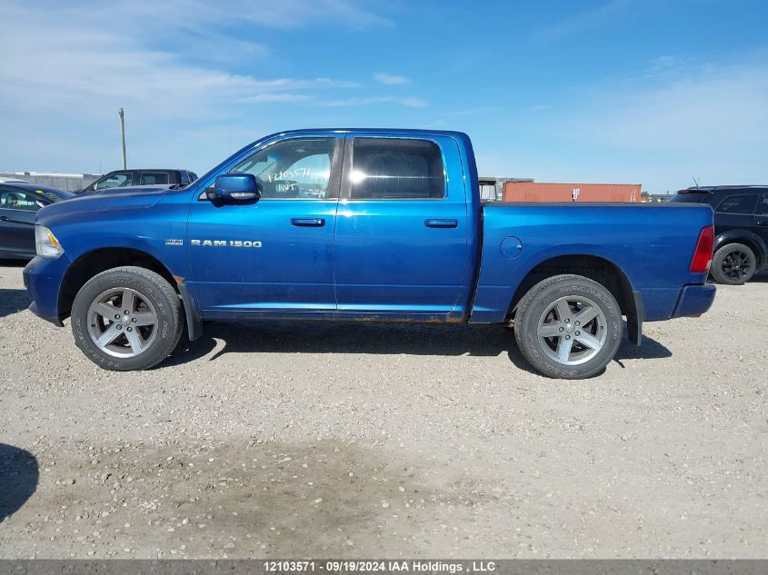 2011 Dodge Ram 1500 VIN: 1D7RV1CT8BS616420 Lot: 12103571