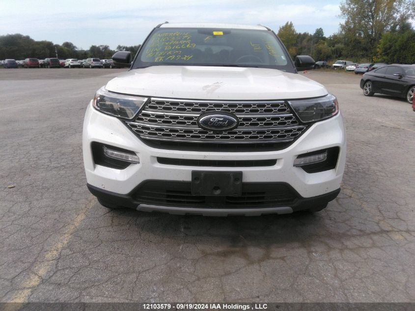 1FMSK8FH1NGB16669 2022 Ford Explorer Limited