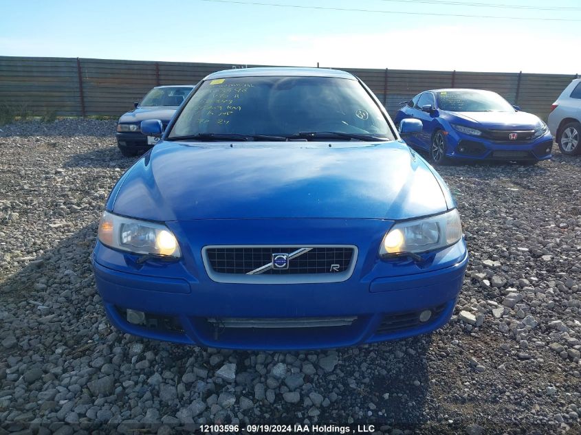 2006 Volvo V70 R Wagon Awd VIN: YV1SJ527662580343 Lot: 12103596