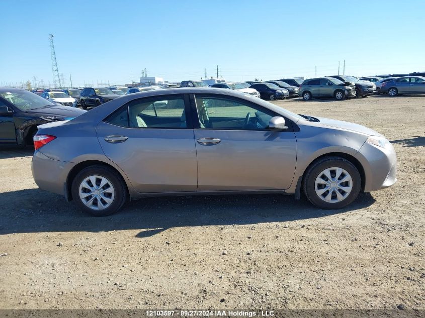 2014 Toyota Corolla Le Eco/Le Eco Upgrade VIN: 2T1BPRHE3EC054706 Lot: 12103597