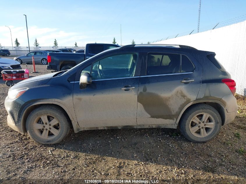 2017 Chevrolet Trax 1Lt VIN: 3GNCJLSB7HL230554 Lot: 12103610