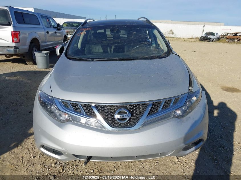 JN8AZ1MWXEW527213 2014 Nissan Murano