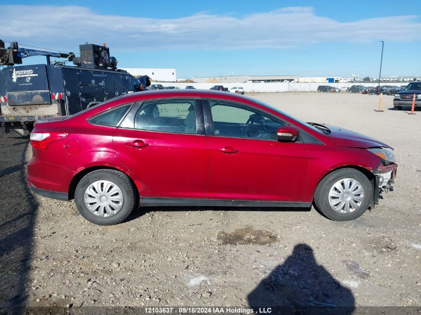 2013 Ford Focus Se VIN: 1FADP3F28DL268652 Lot: 12103637