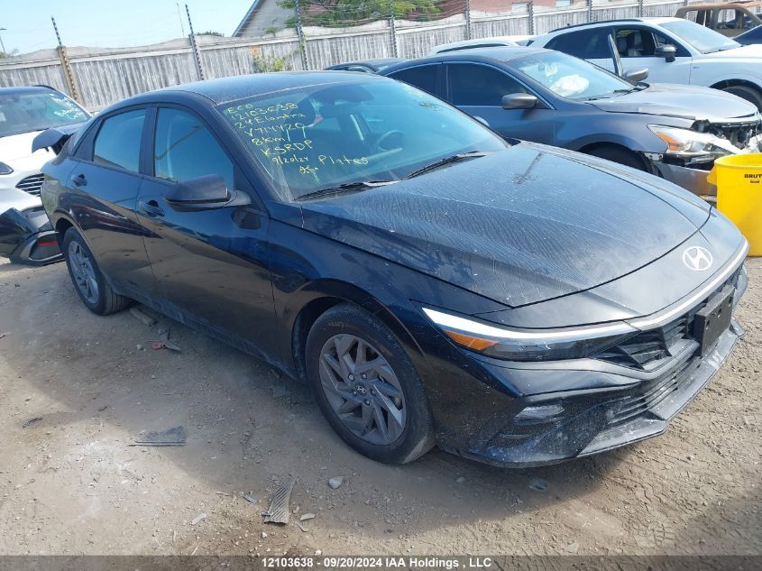 2024 Hyundai Elantra Preferred VIN: KMHLM4DG5RU714420 Lot: 12103638