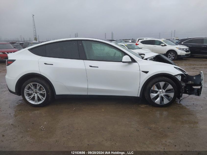 2023 Tesla Model Y VIN: 7SAYGDEE1PF602379 Lot: 12103656