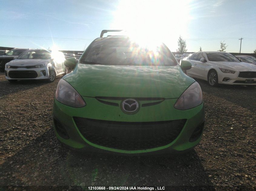 2011 Mazda Mazda2 VIN: JM1DE1HYXB0113332 Lot: 12103668