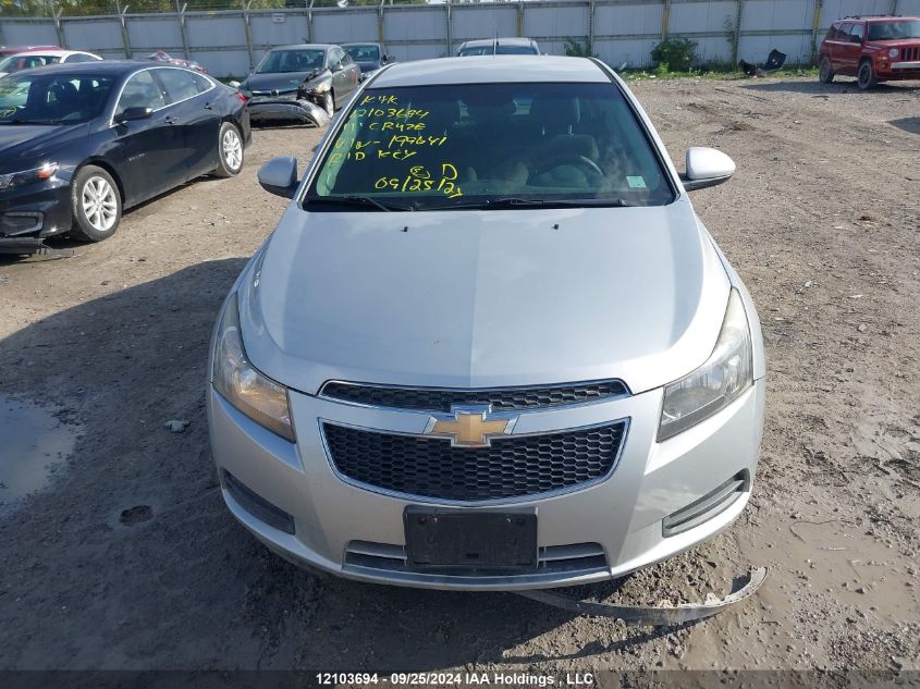 2011 Chevrolet Cruze VIN: 1G1PF5S99B7199641 Lot: 12103694