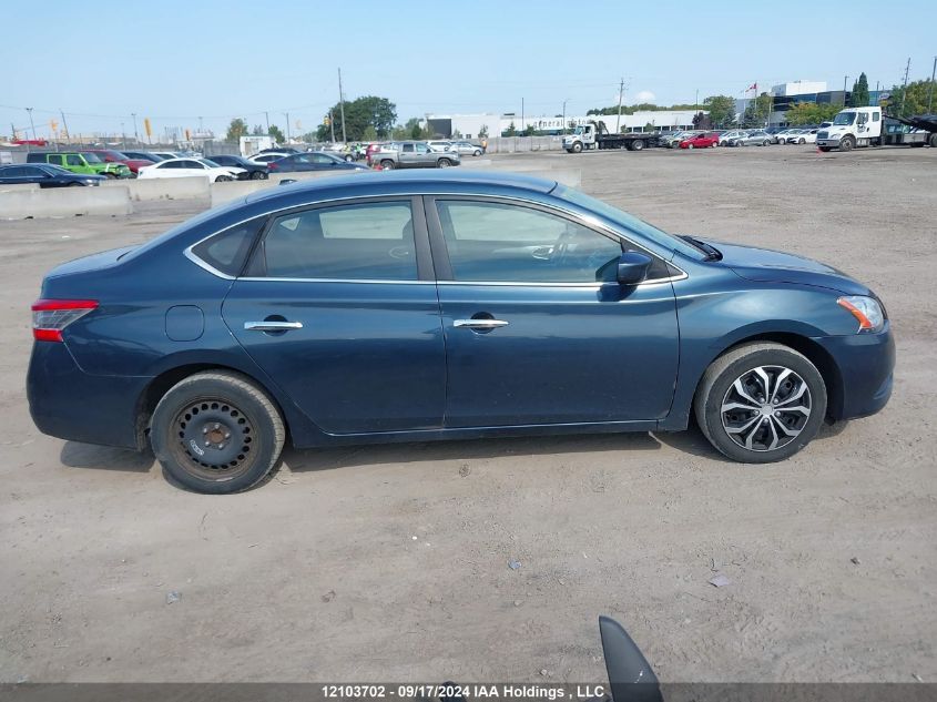 2015 Nissan Sentra S/Sv/Sr/Sl VIN: 3N1AB7AP2FL683921 Lot: 12103702