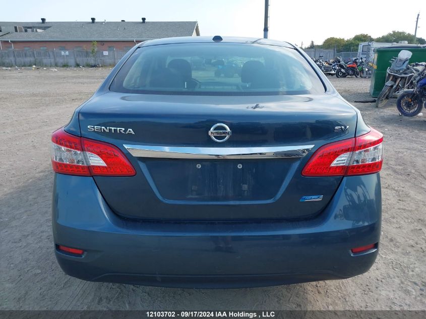 2015 Nissan Sentra S/Sv/Sr/Sl VIN: 3N1AB7AP2FL683921 Lot: 12103702