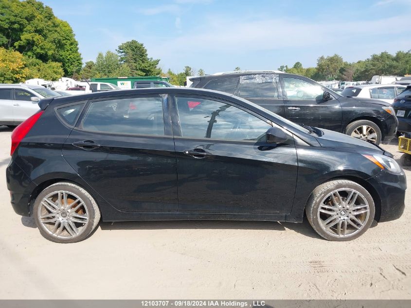 2012 Hyundai Accent Gls/Gs VIN: KMHCT5AE0CU052359 Lot: 12103707