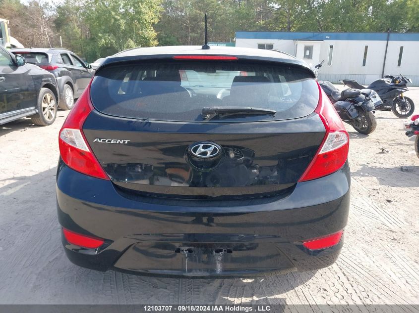 2012 Hyundai Accent Gls/Gs VIN: KMHCT5AE0CU052359 Lot: 12103707