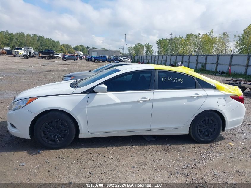 2011 Hyundai Sonata Gl VIN: 5NPEB4AC2BH172858 Lot: 12103708