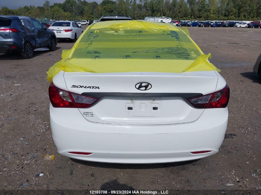 2011 Hyundai Sonata Gl VIN: 5NPEB4AC2BH172858 Lot: 12103708